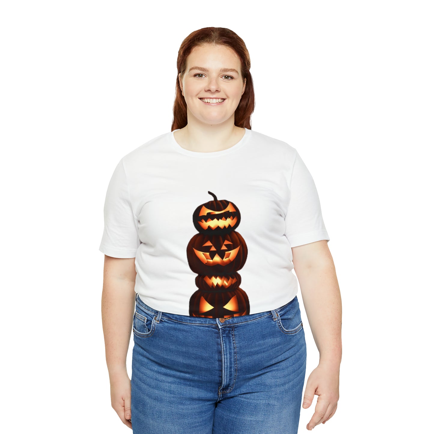 Pumpkin Stack Halloween T-shirt