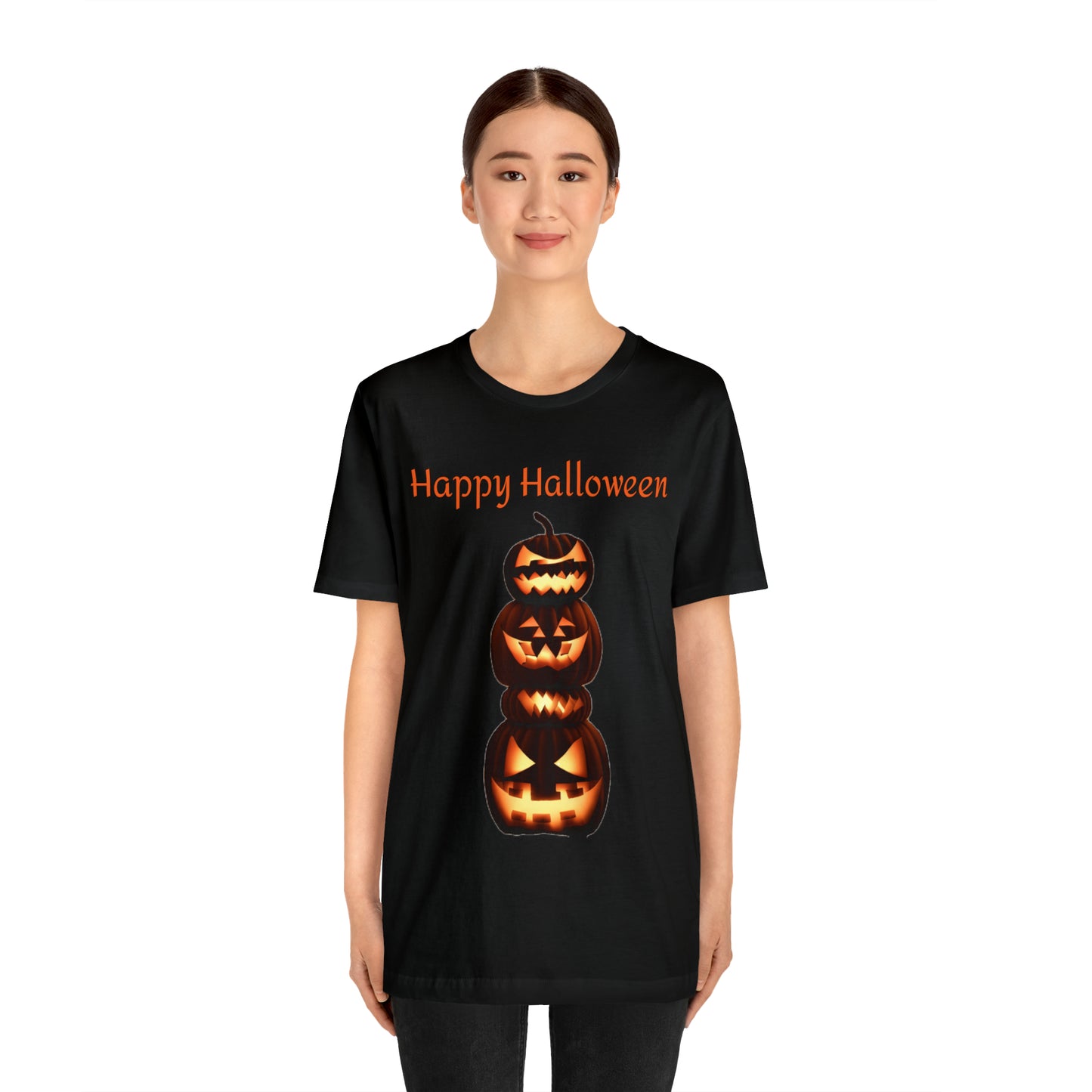 Pumpkin Stack Halloween T-shirt