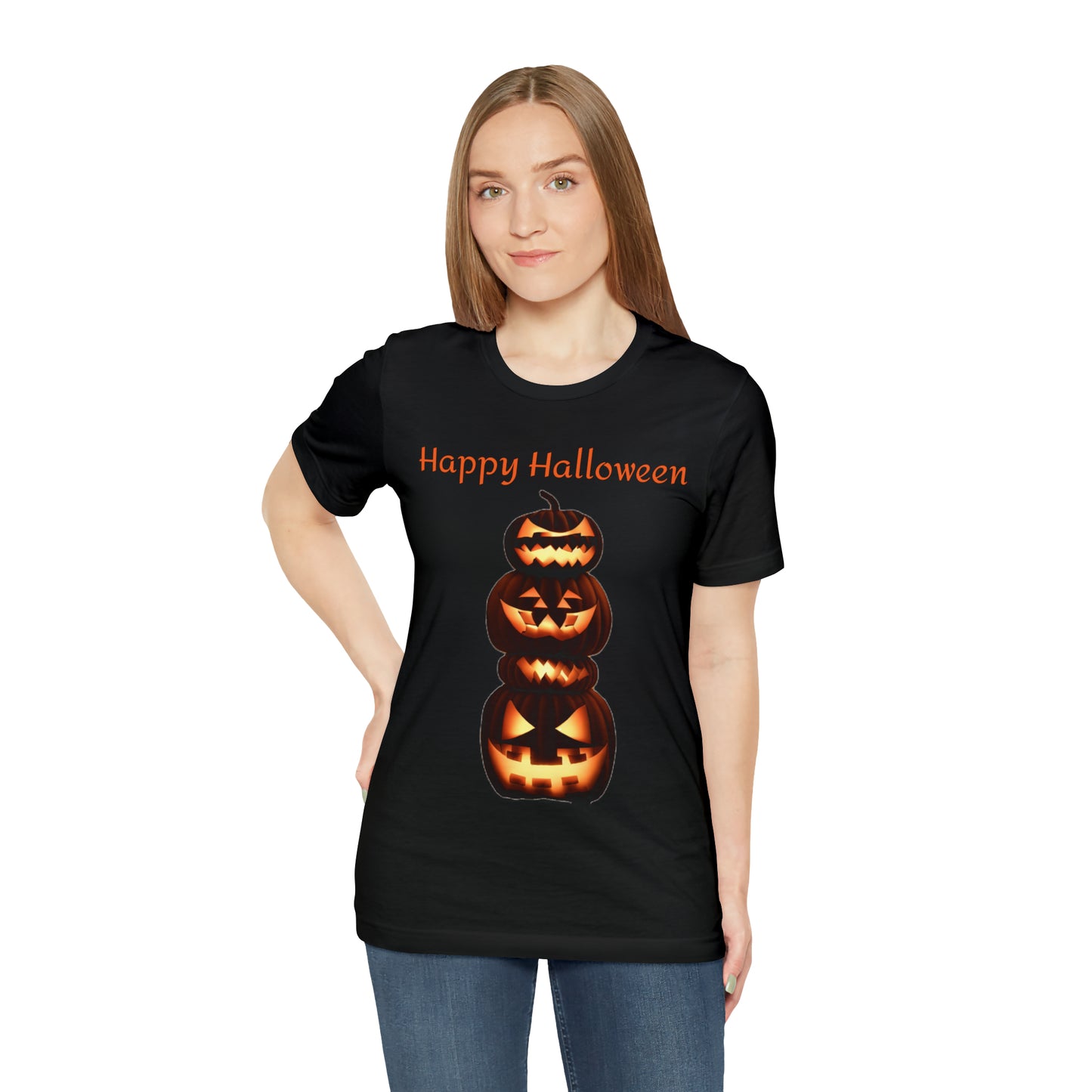 Pumpkin Stack Halloween T-shirt