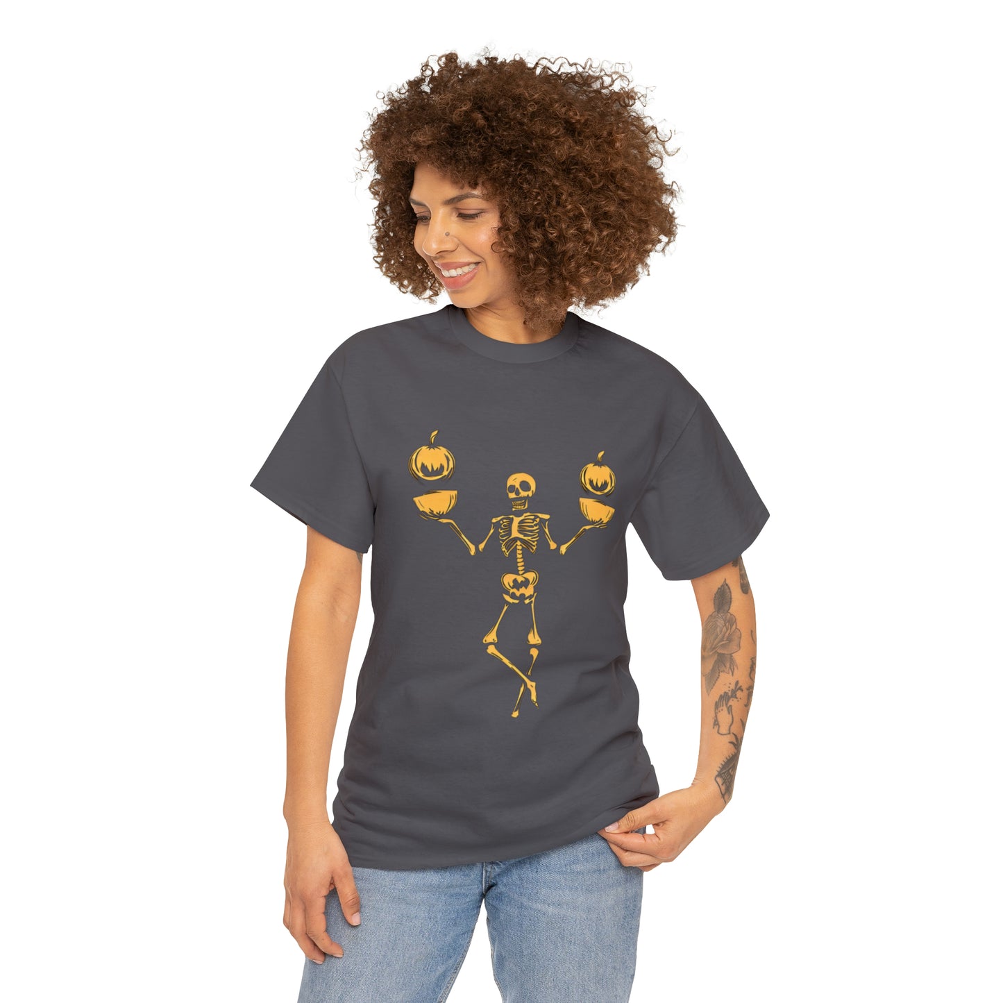 Dancy Skeleton Halloween T-shirt