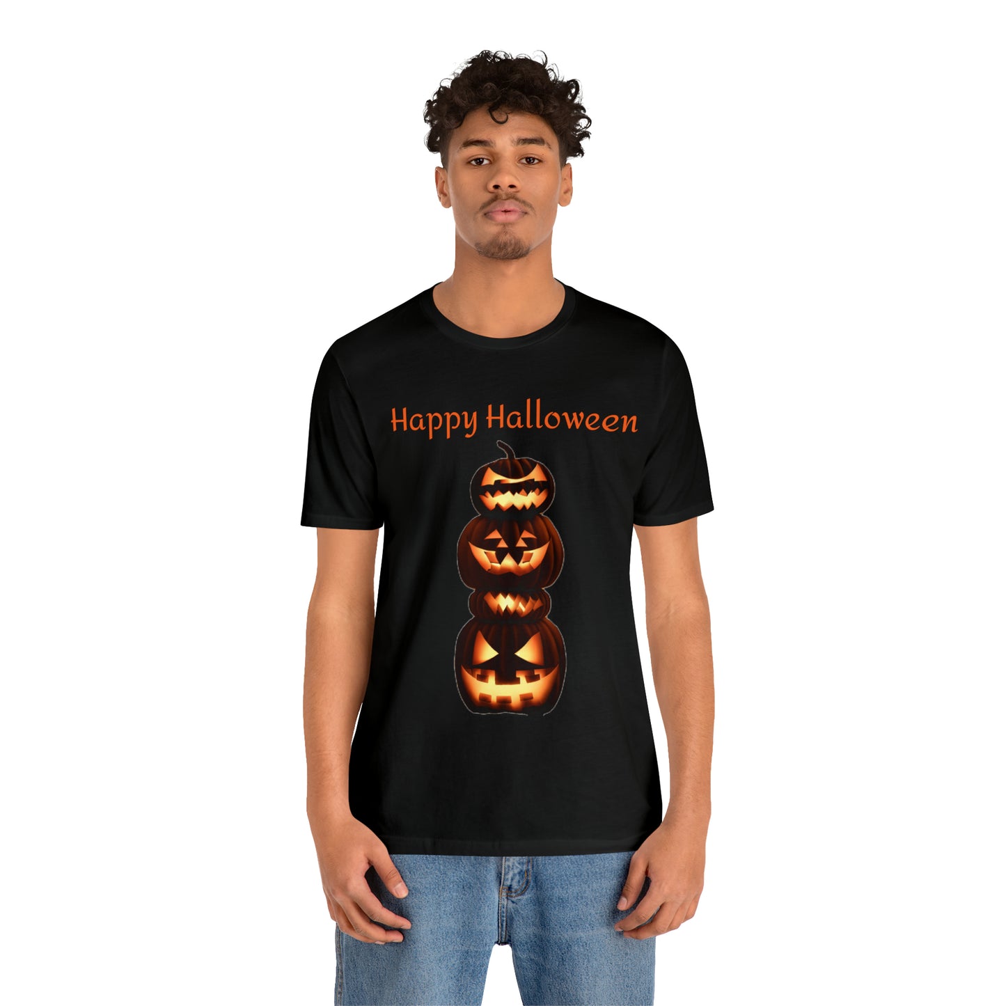 Pumpkin Stack Halloween T-shirt