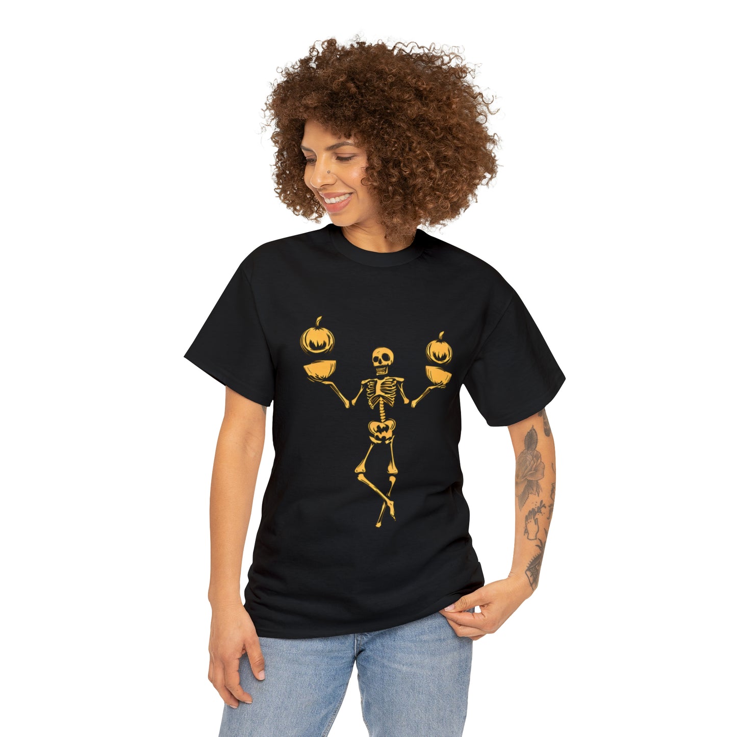 Dancy Skeleton Halloween T-shirt