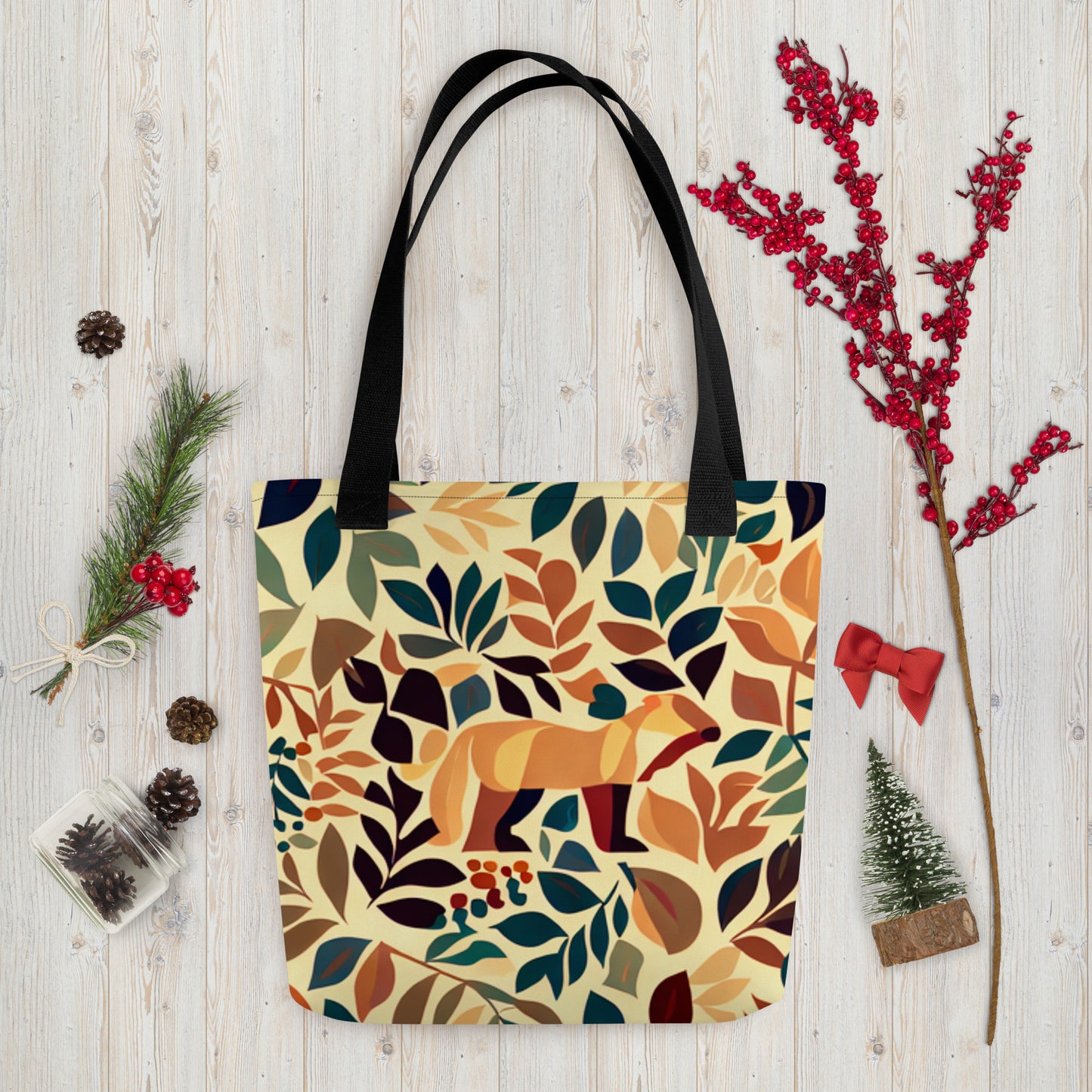 Colorful Leaves Tote bag