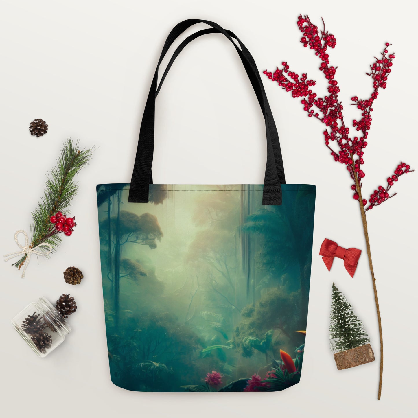 Green Forest Tote bag