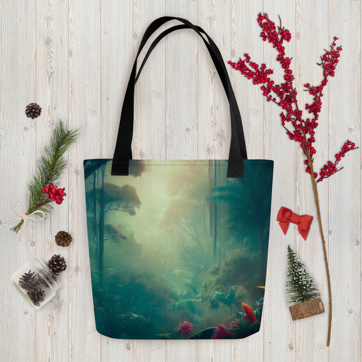 Green Forest Tote bag