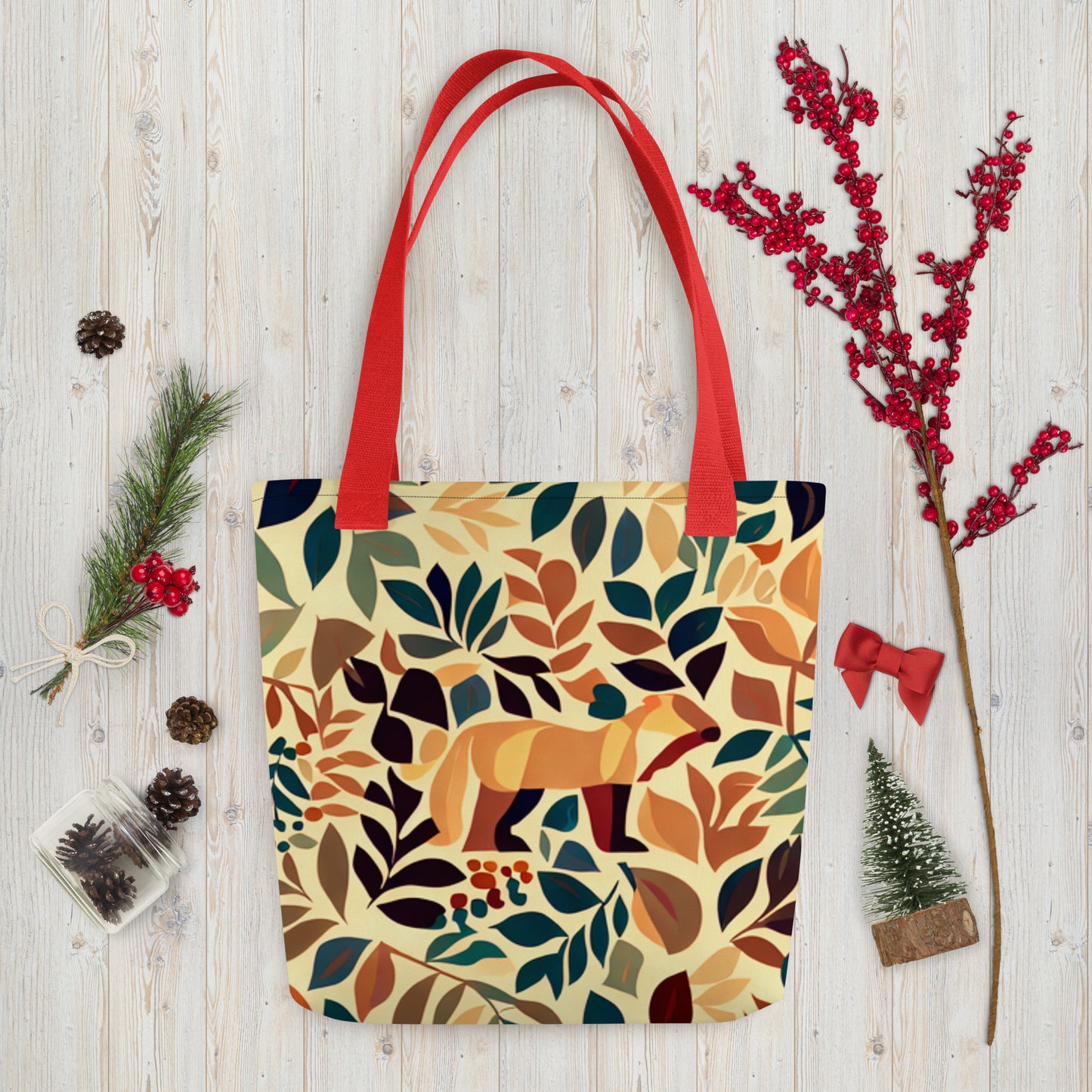 Colorful Leaves Tote bag