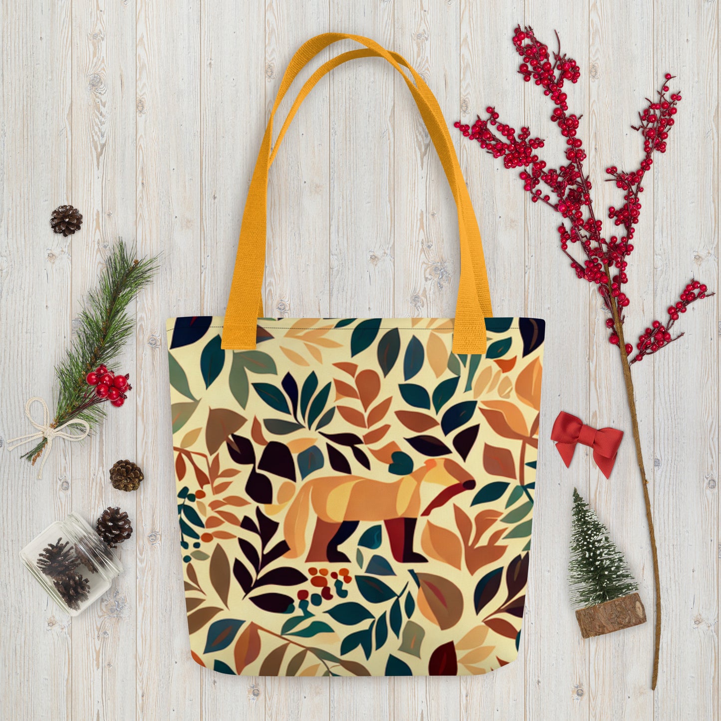 Colorful Leaves Tote bag