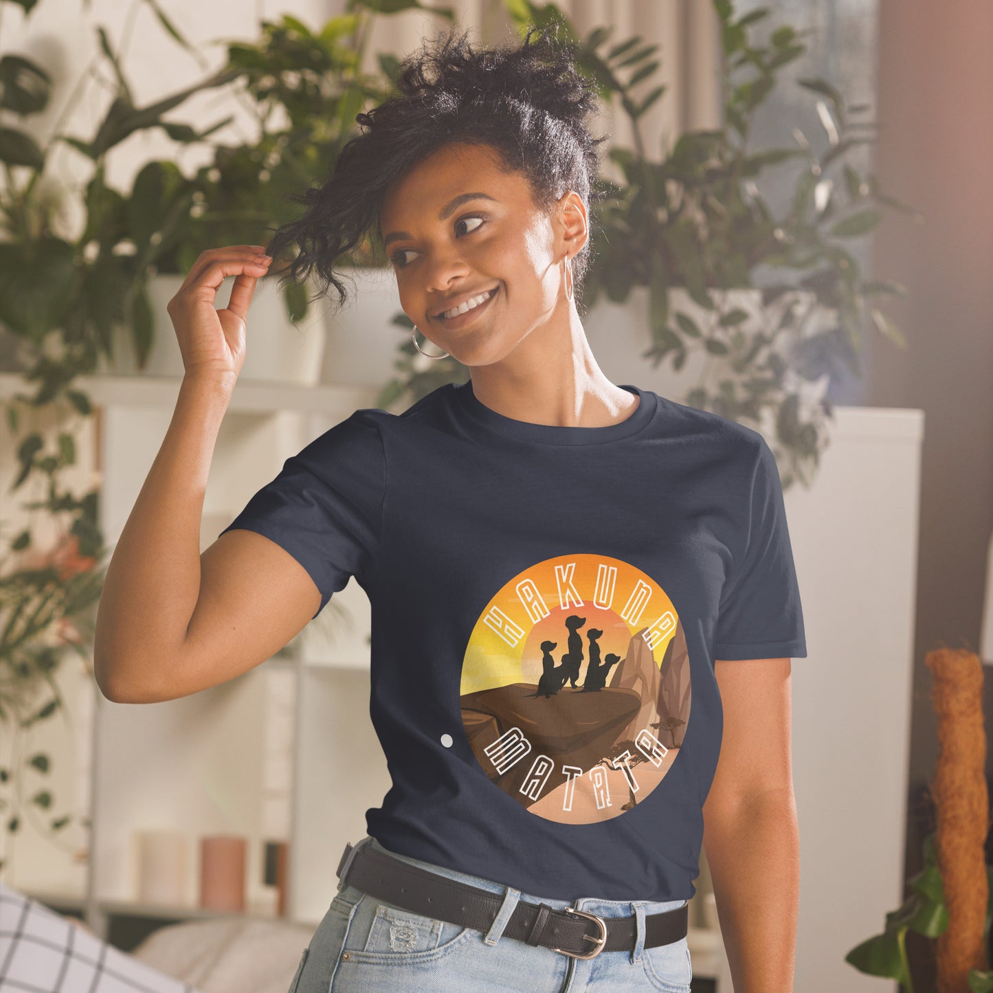 Hakuna matata Short-Sleeve Unisex T-Shirt