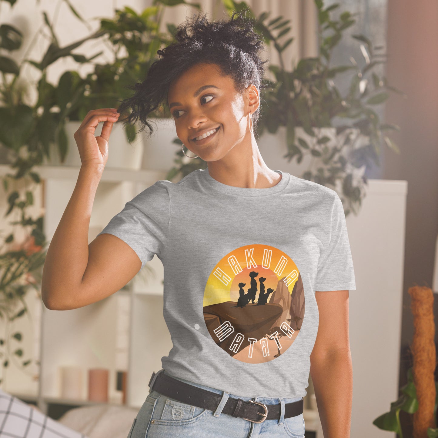 Hakuna matata Short-Sleeve Unisex T-Shirt