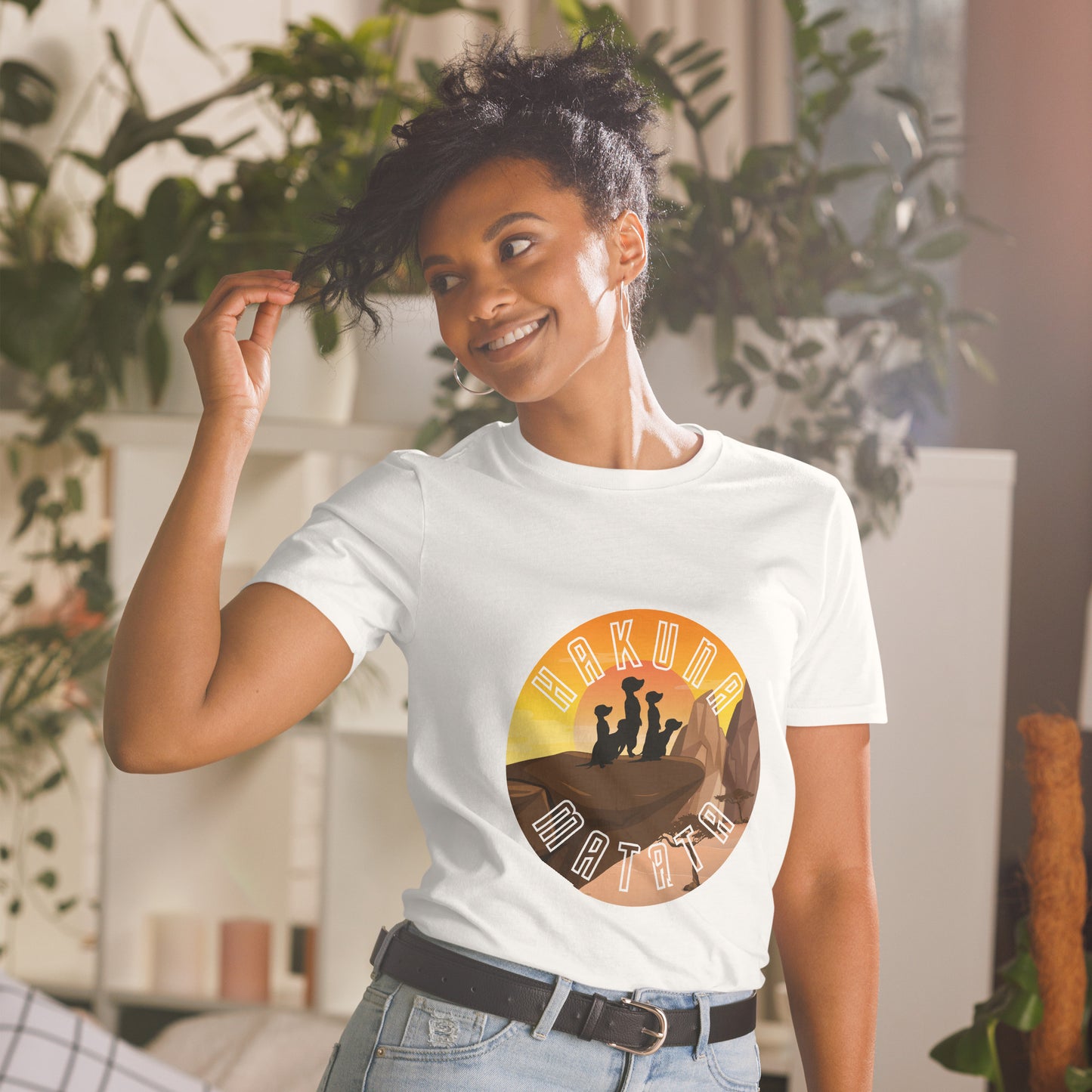 Hakuna matata Short-Sleeve Unisex T-Shirt