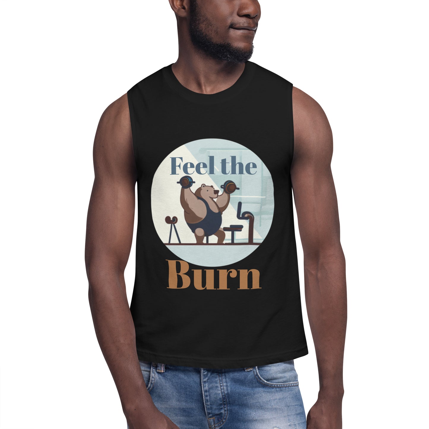 Fell the Burn Muscle Shirt