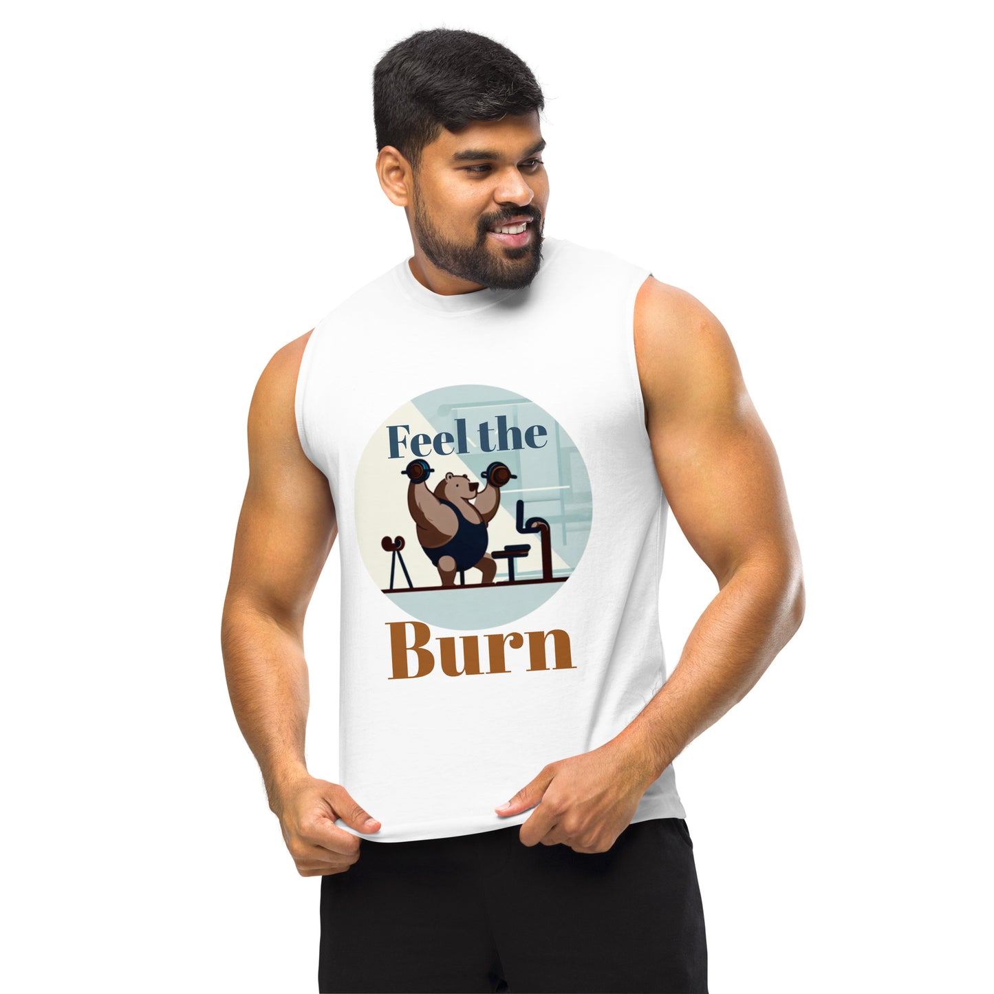 Fell the Burn Muscle Shirt