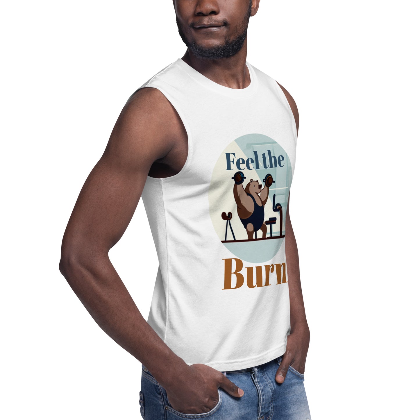 Fell the Burn Muscle Shirt