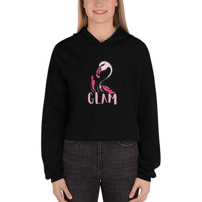 Glam Crop Hoodie