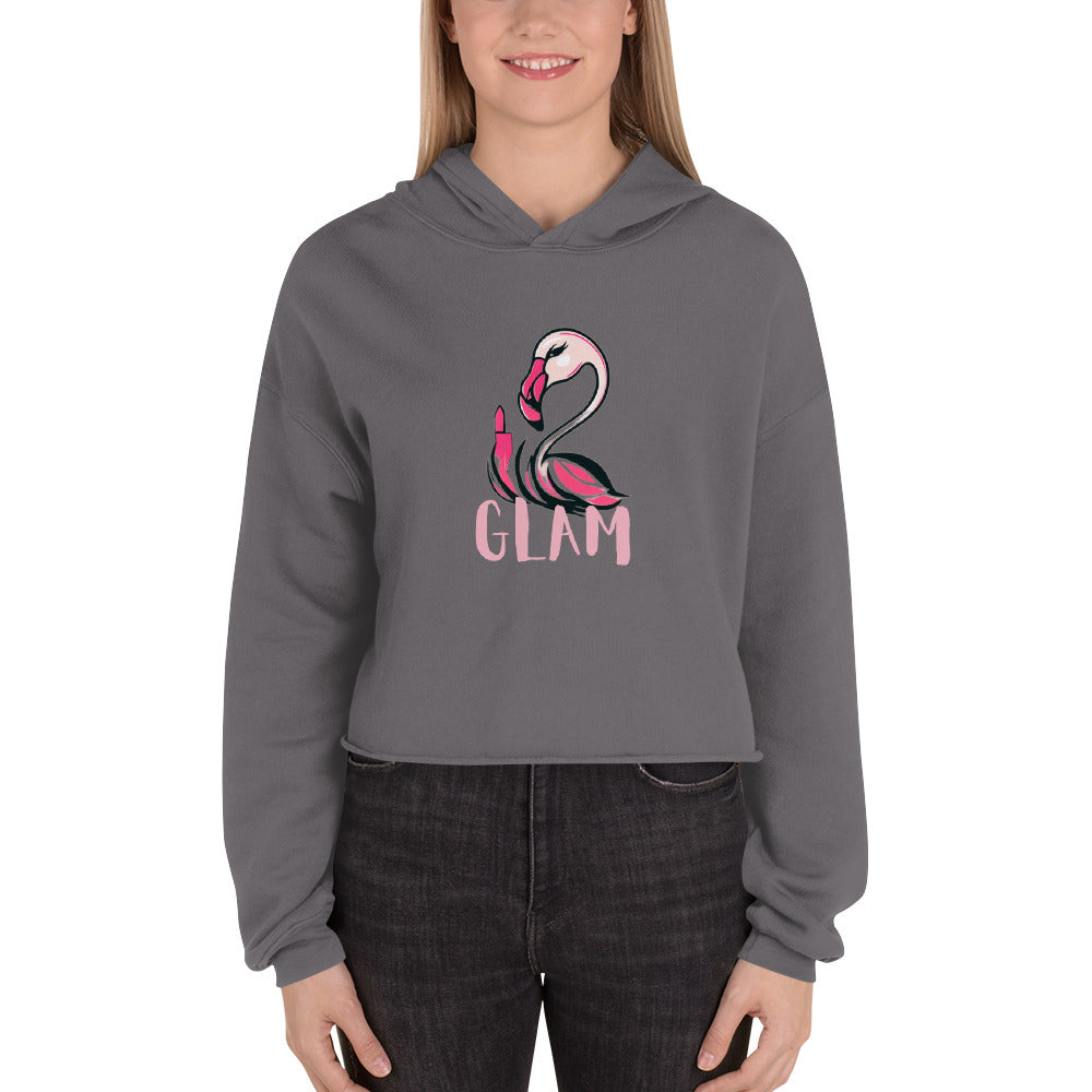 Glam Crop Hoodie