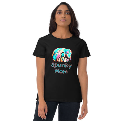 Women's short sleeve t-shirt Spunky Mom