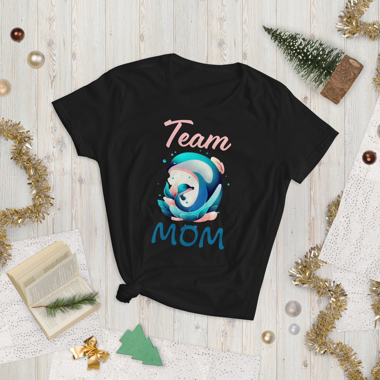 Women's short sleeve t-shirt Teams Mom