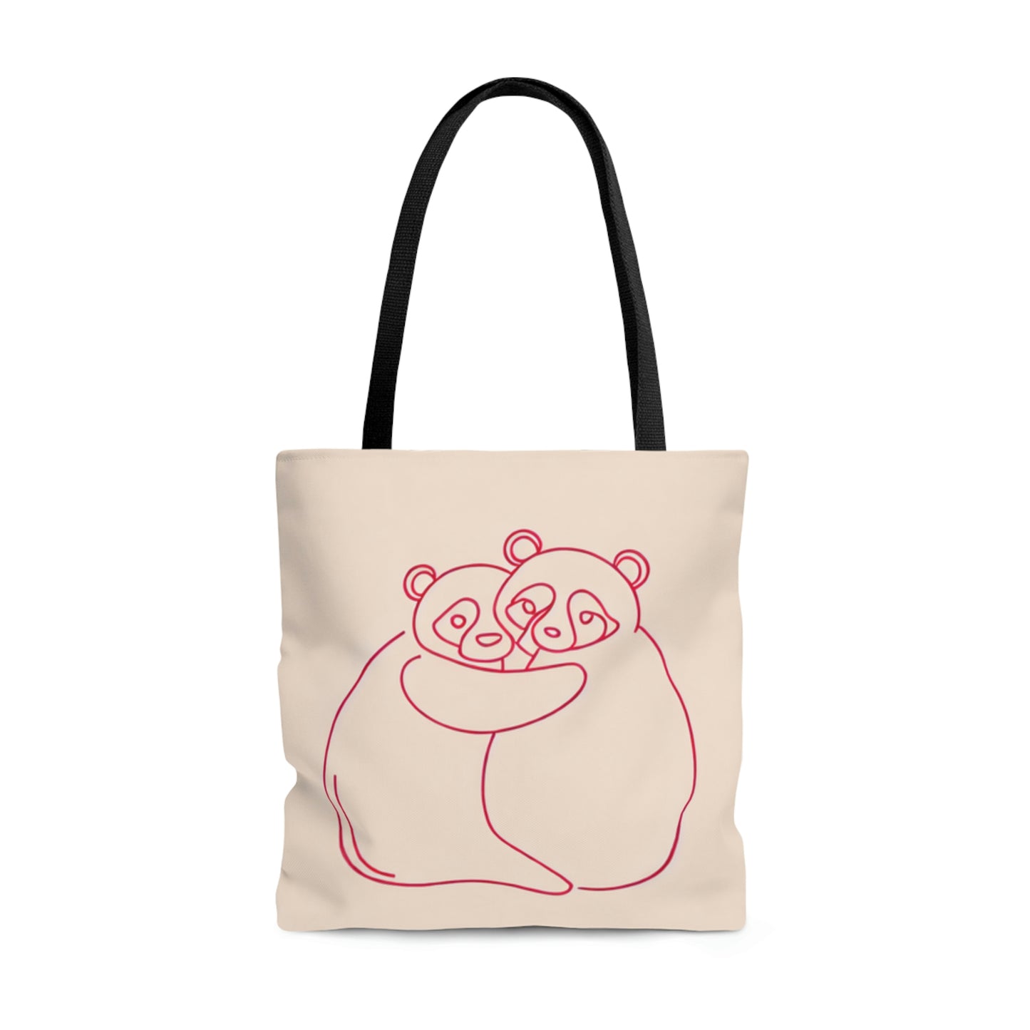 Simple Panda Tote Bag