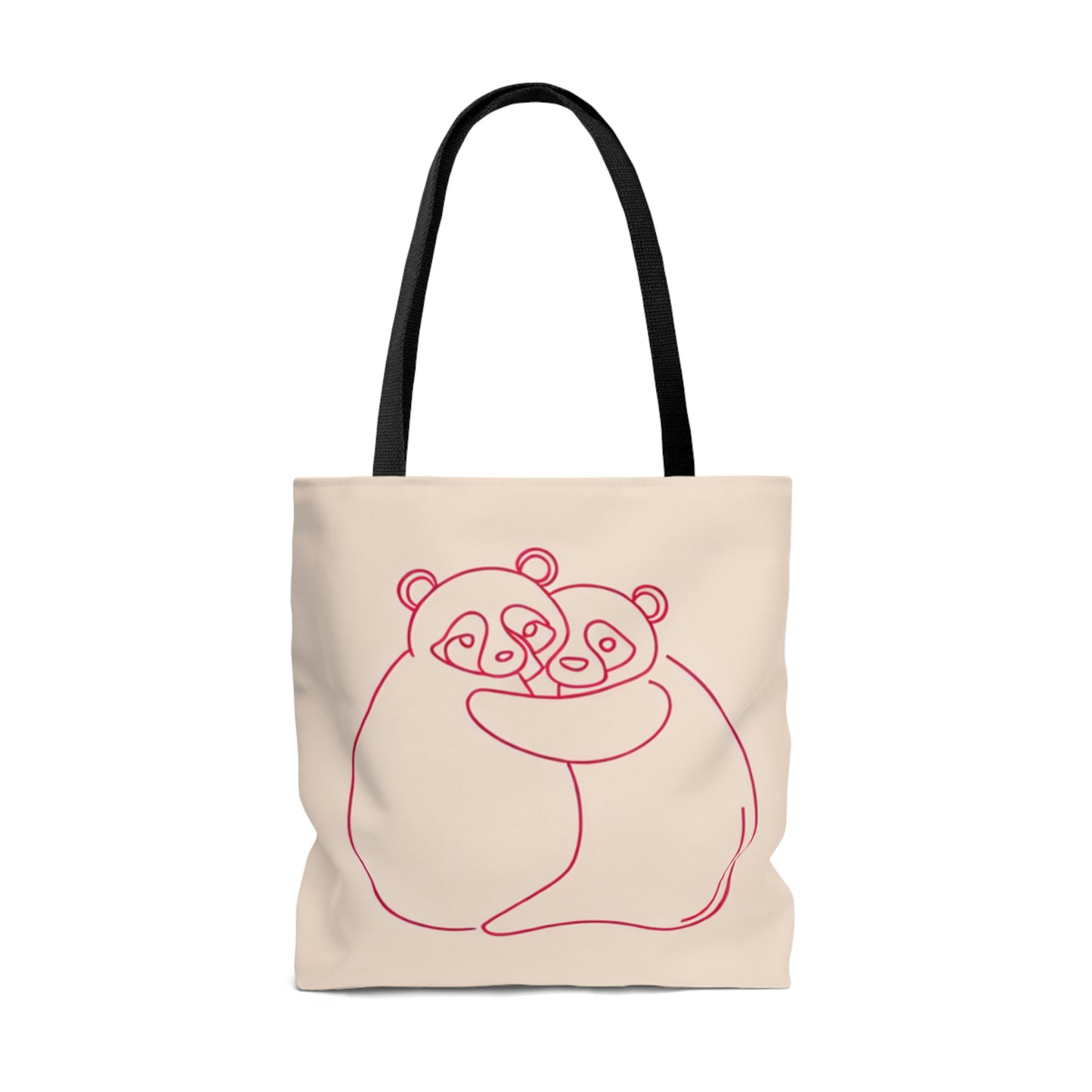 Simple Panda Tote Bag