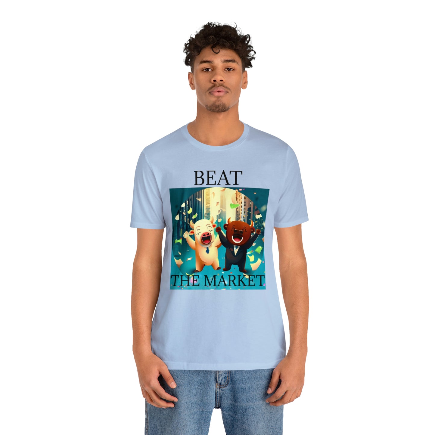 Beat the Market Unisex Jersey Short Sleeve Tee