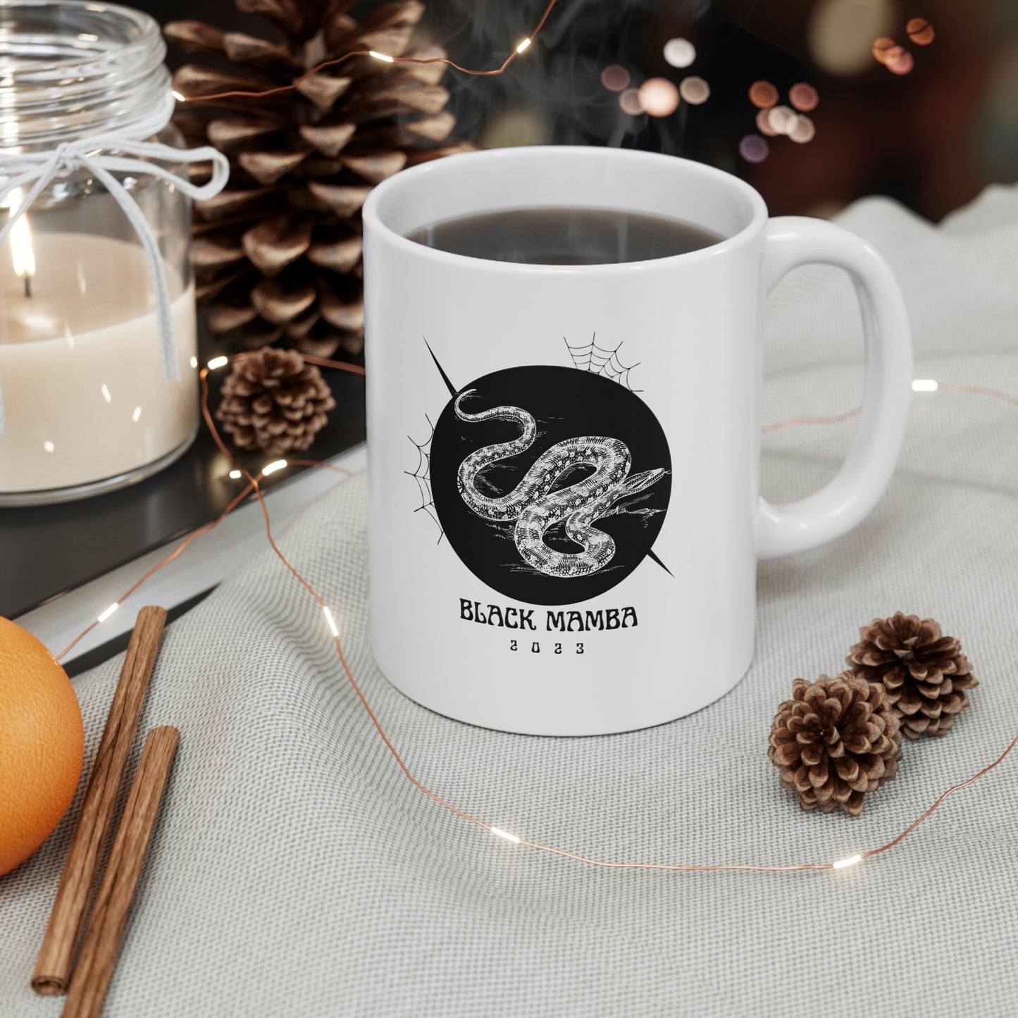 Black Mamba Ceramic Mug 11oz