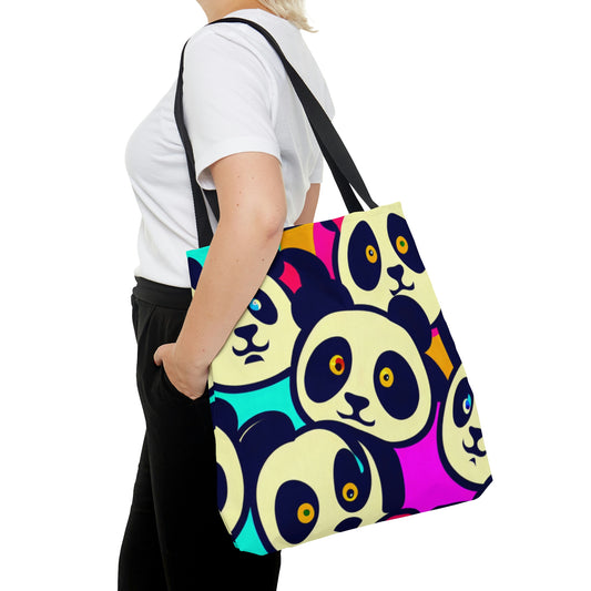 Pop Panda Tote Bag