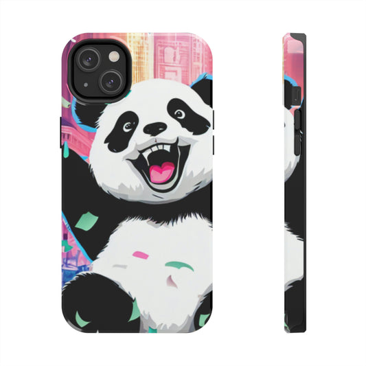 Fun Panda Tough Phone Cases, Case-Mate