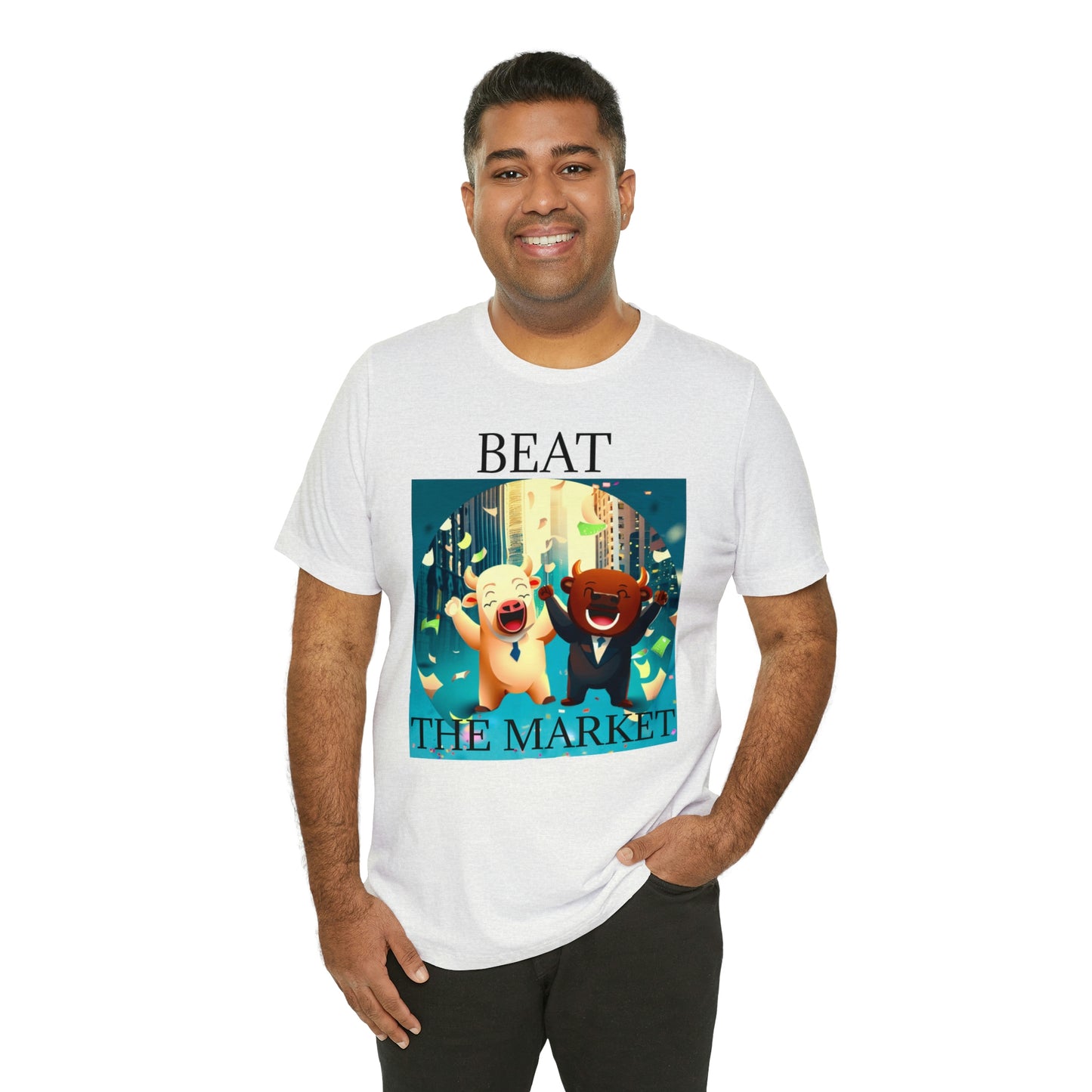 Beat the Market Unisex Jersey Short Sleeve Tee