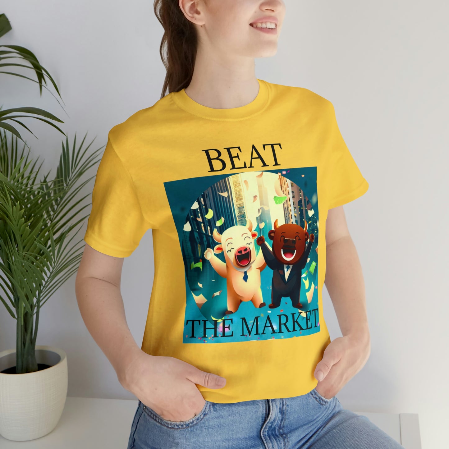 Beat the Market Unisex Jersey Short Sleeve Tee