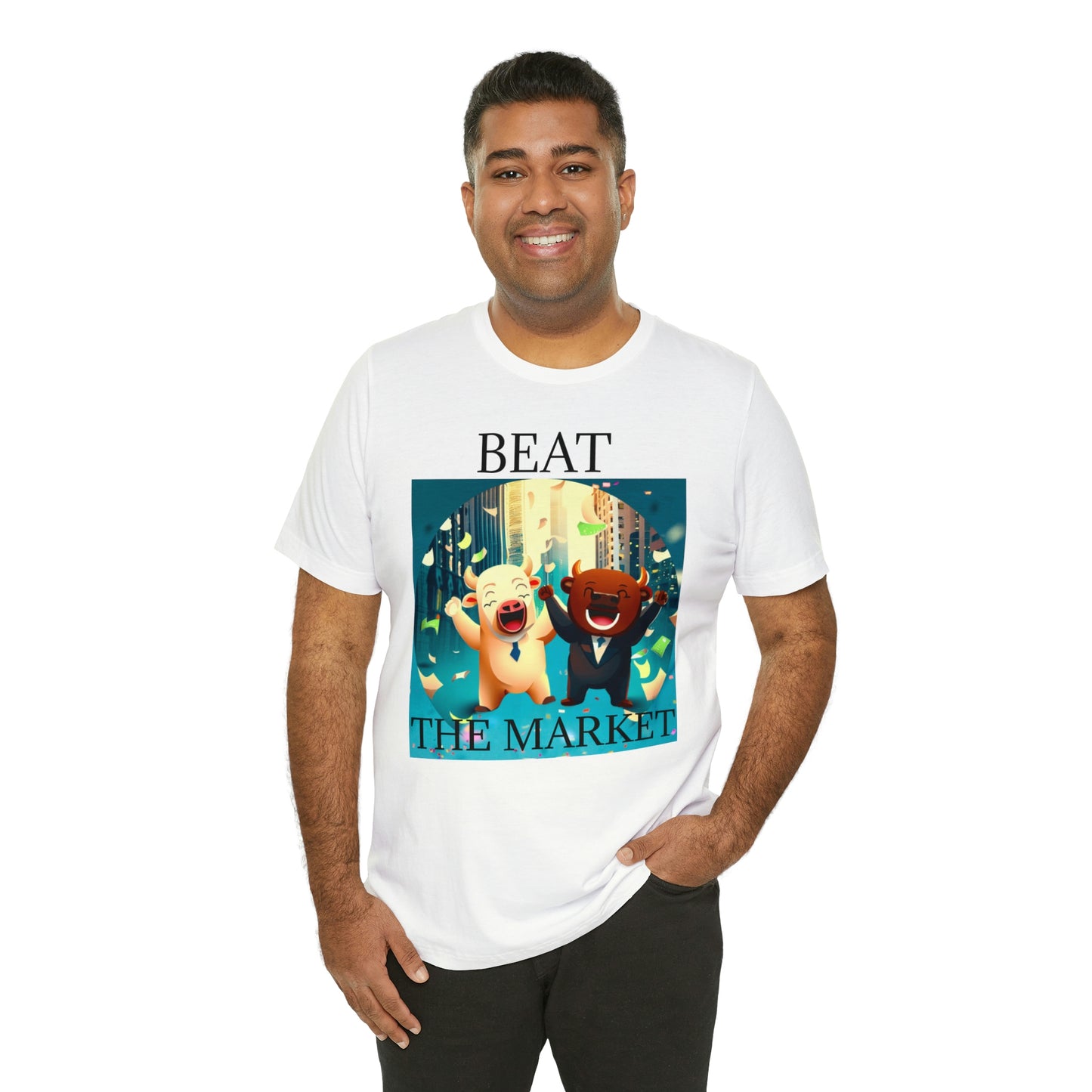 Beat the Market Unisex Jersey Short Sleeve Tee