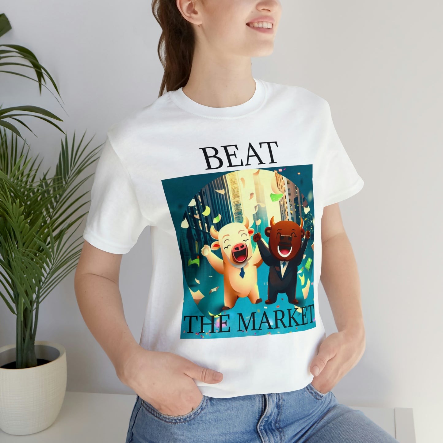 Beat the Market Unisex Jersey Short Sleeve Tee