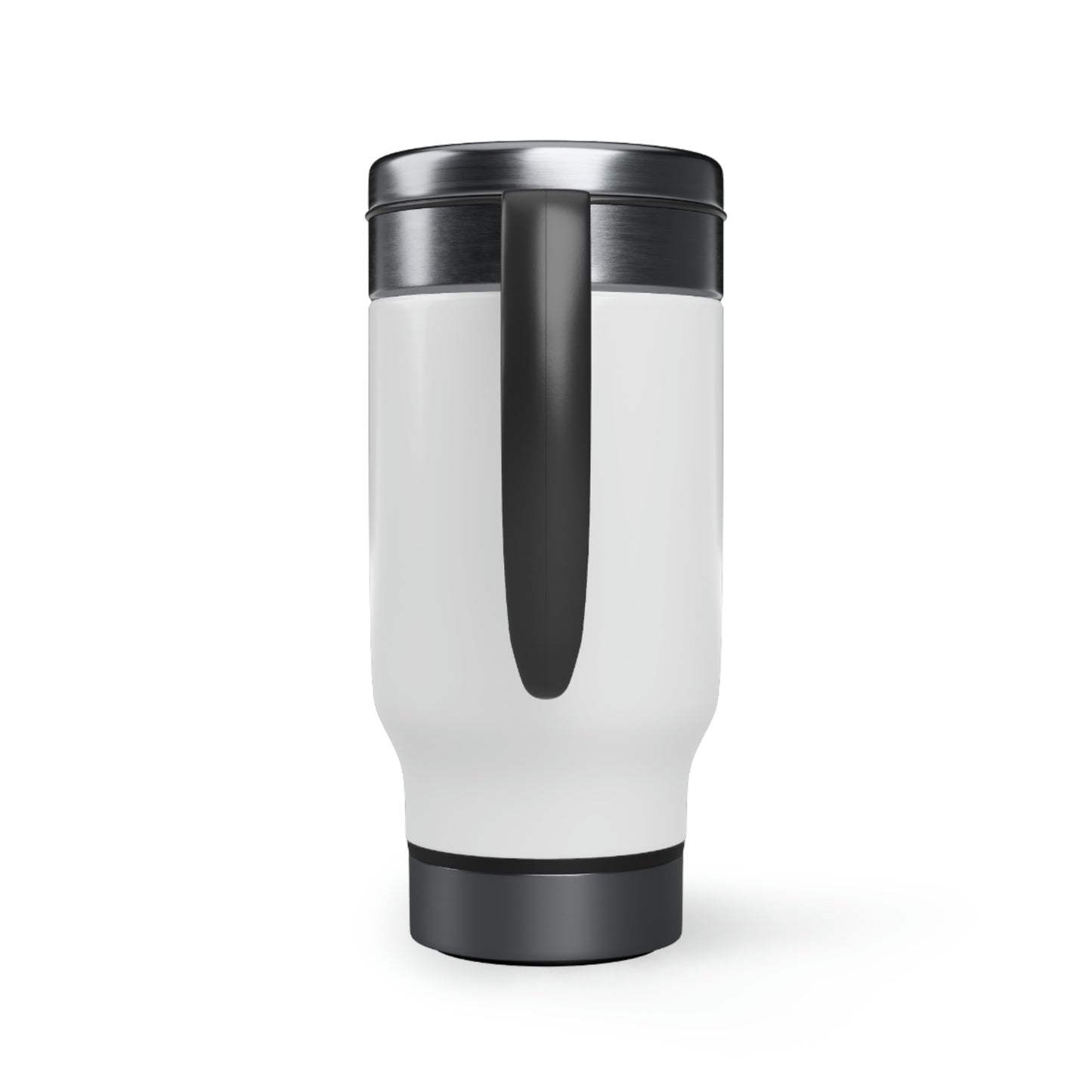 Stretch ON  Stainless Steel Travel Mug with Handle, 14oz