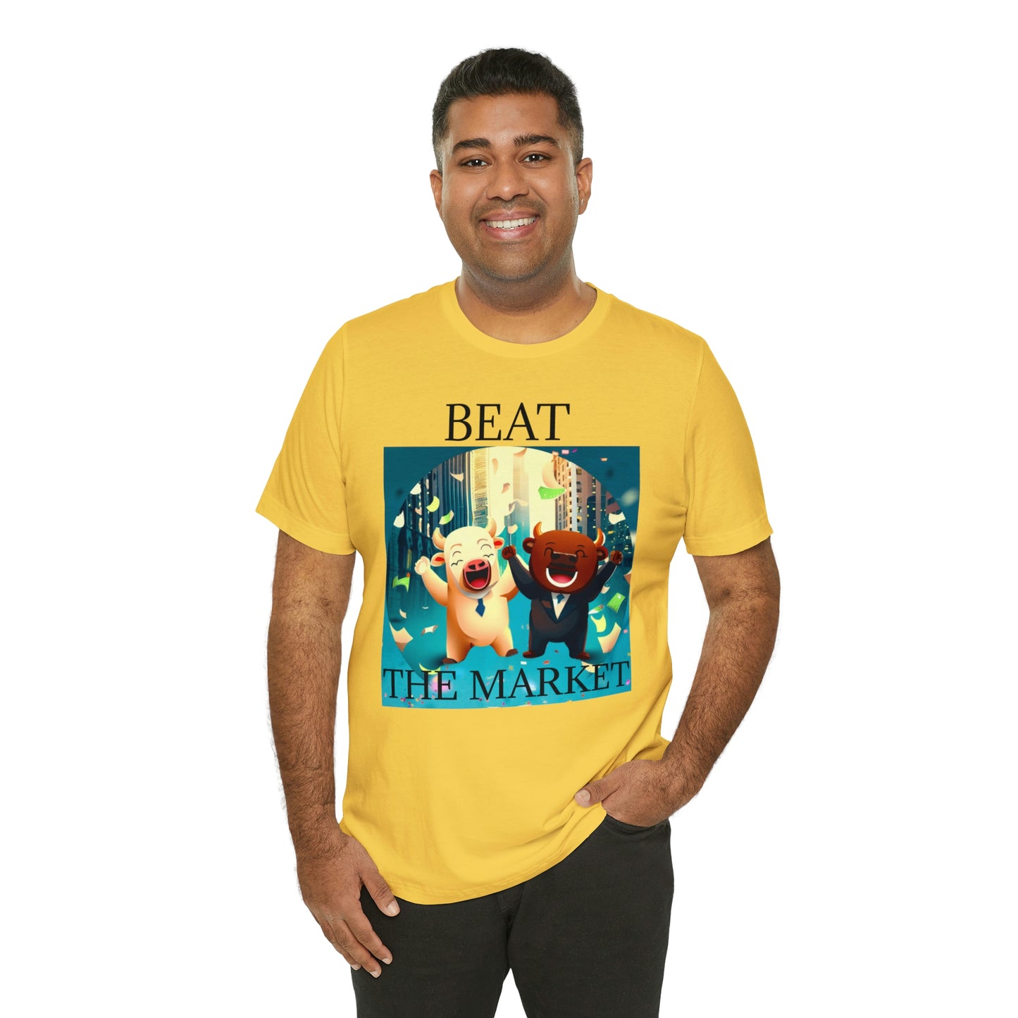 Beat the Market Unisex Jersey Short Sleeve Tee