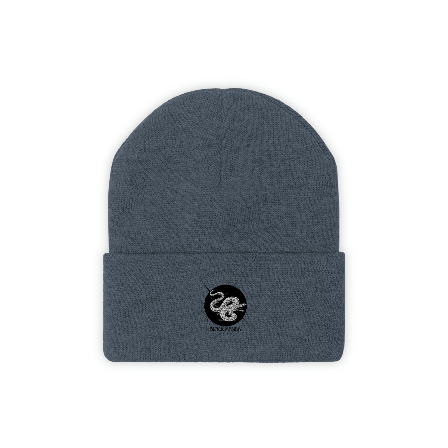 Black Mamba Knit Beanie