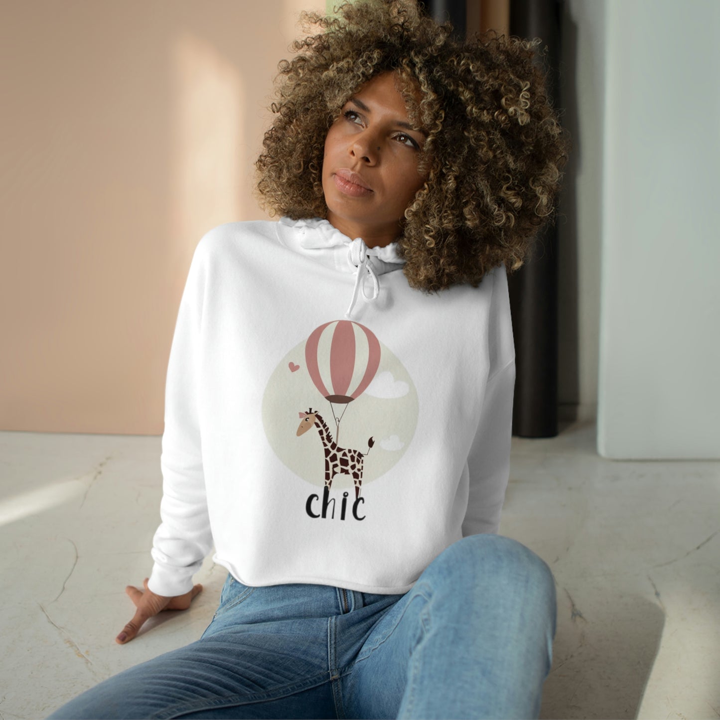 Chic Crop Hoodie