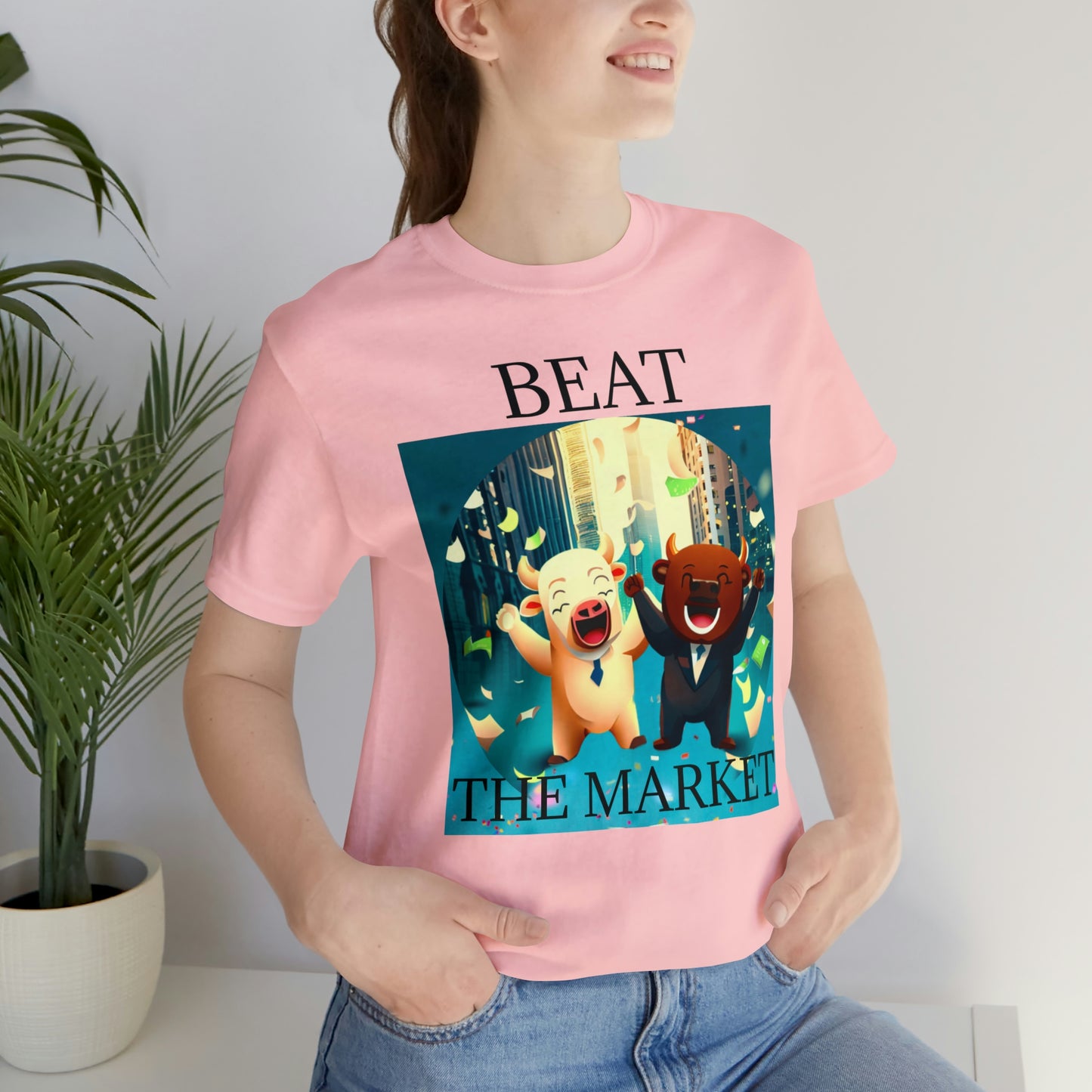 Beat the Market Unisex Jersey Short Sleeve Tee