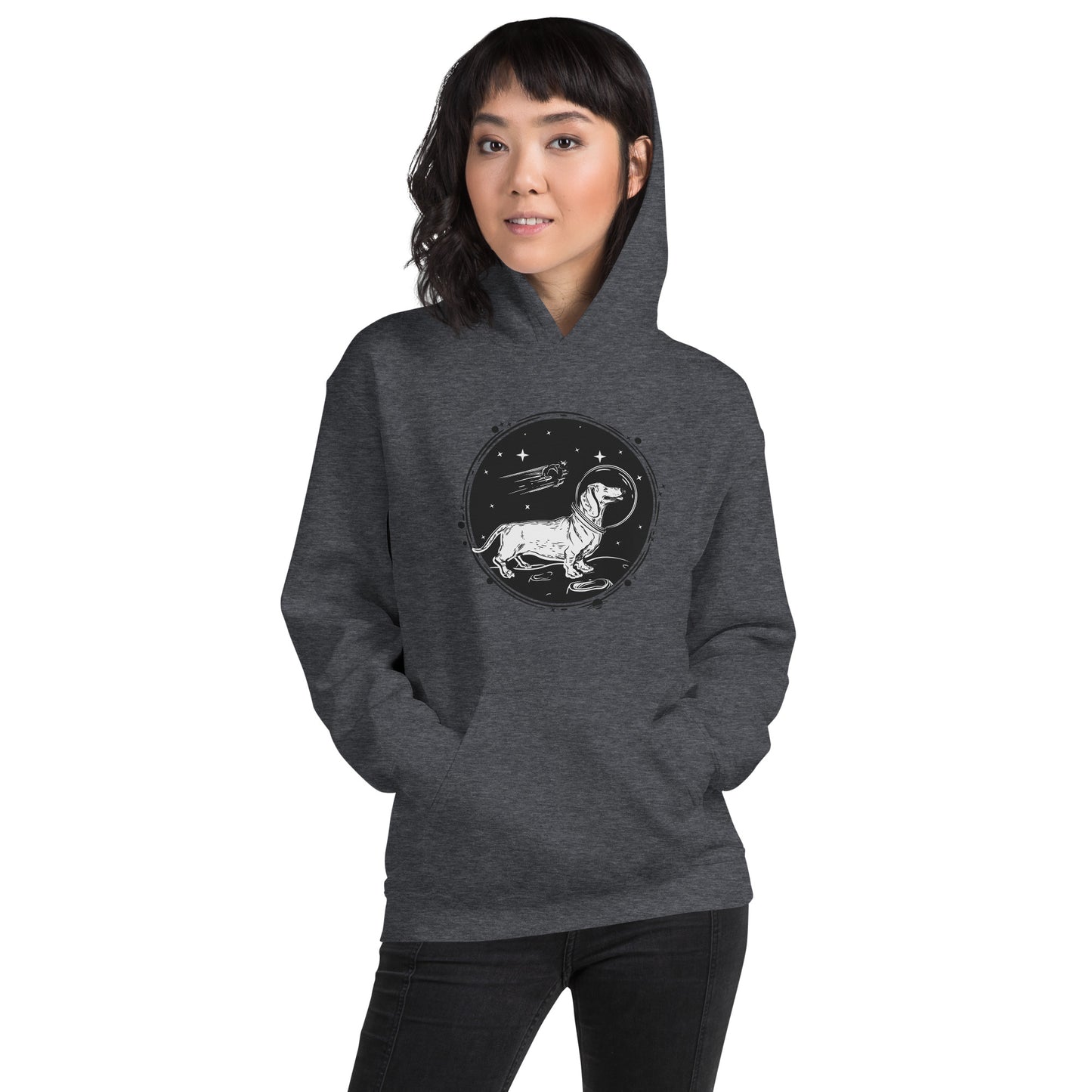 Space Dog Unisex Hoodie