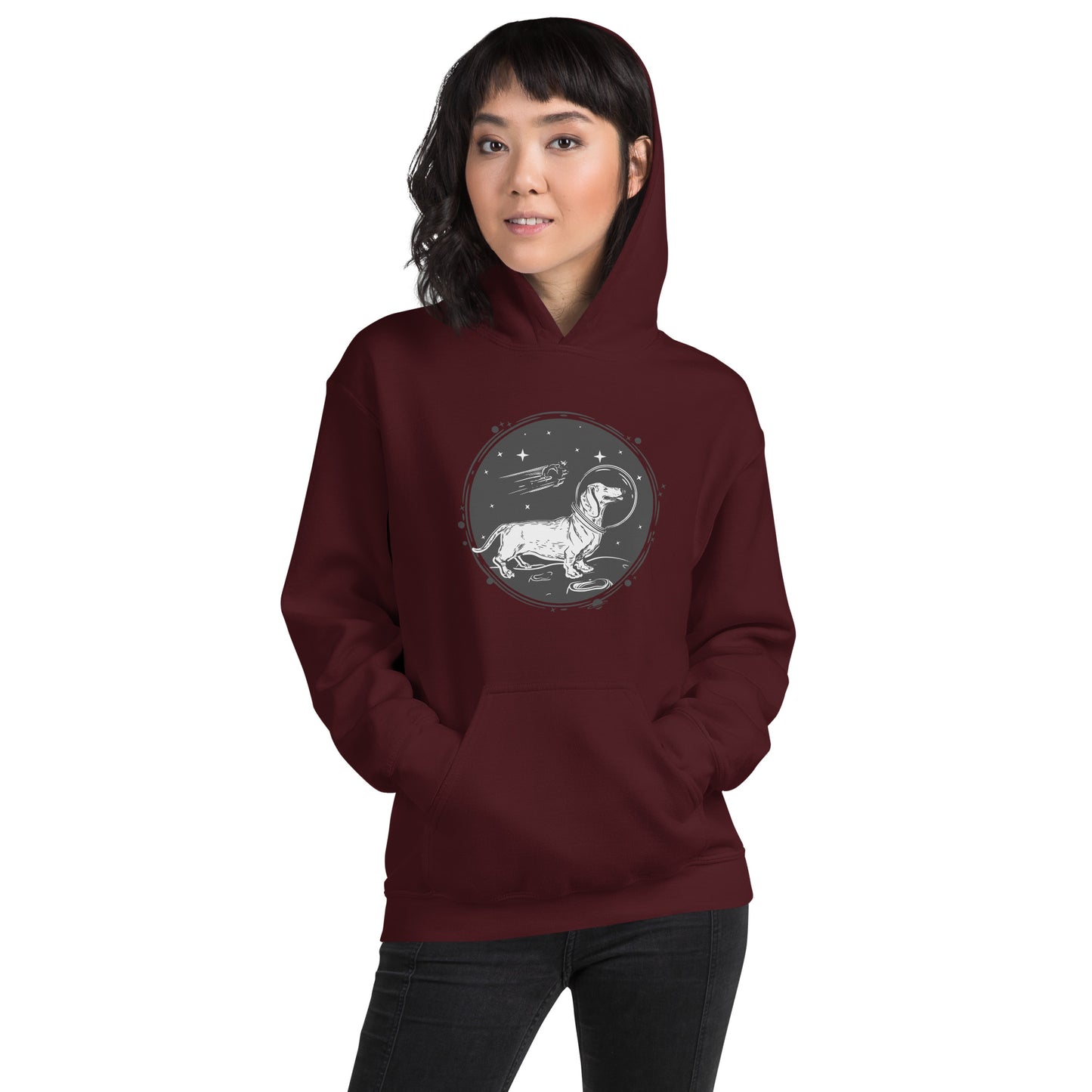 Space Dog Unisex Hoodie