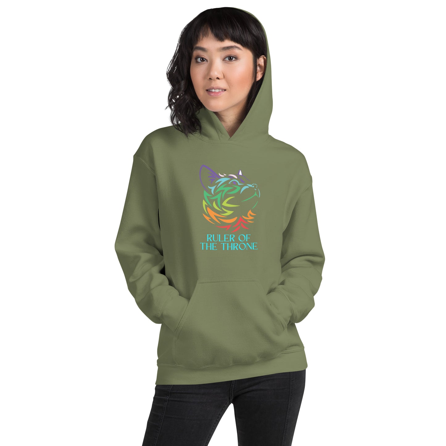 The Ruler Cat Unisex Hoodie