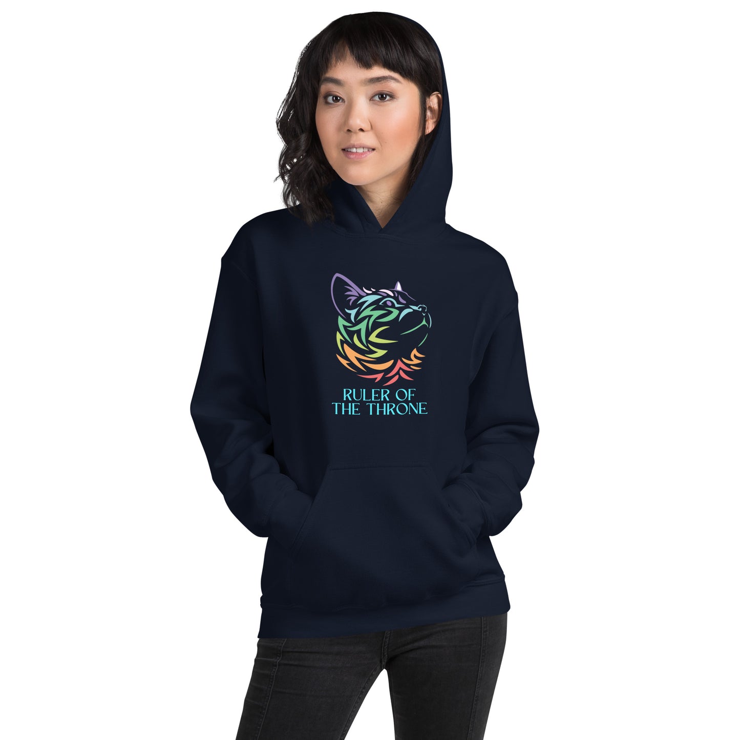 The Ruler Cat Unisex Hoodie