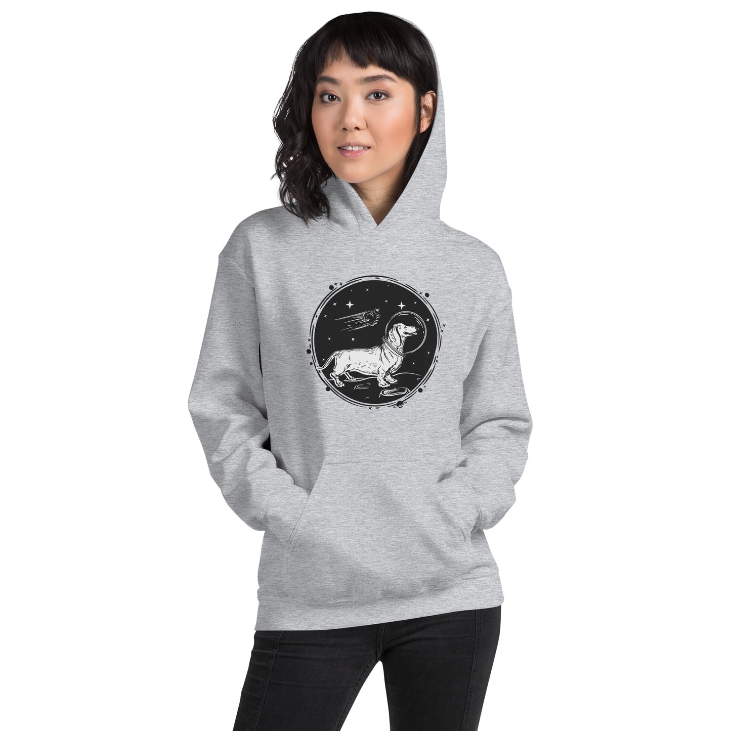 Space Dog Unisex Hoodie